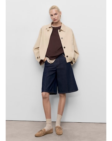 Mango Short Chore Trenchcoat