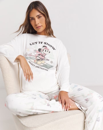 Mickey Mouse Christmas Soft Rib Lounge Set