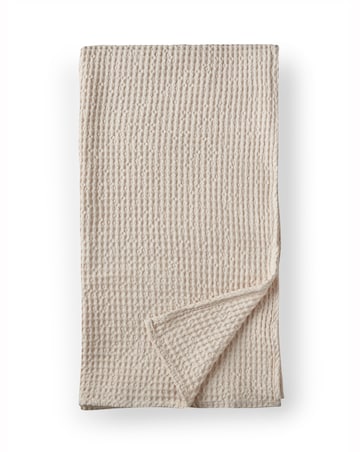 Pineapple Elephant Jaipur Waffle Cotton Throw