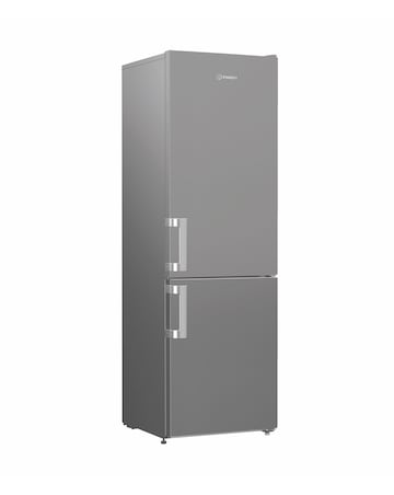 Indesit IKNS 1261 W4UK 60/40 Fridge Freezer - Silver