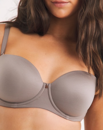 Figleaves Smoothing Multiway Underwired Balcony Bra B-GG - Mocha