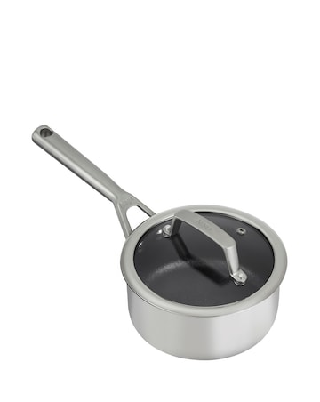 Ninja Foodi ZEROSTICK Stainless Steel 16cm Saucepan with Lid
