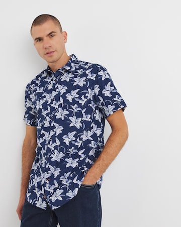 Joe Browns Cool In Floral Shirt Long Length