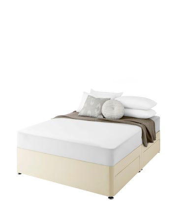 Silentnight Fabric 4 Drawer Divan Base Only