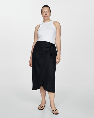 Mango Boni Ribbed Vest Top