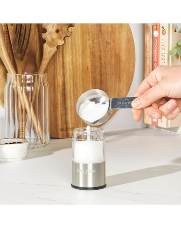 Salter Stainless Steel Electric Mill Set