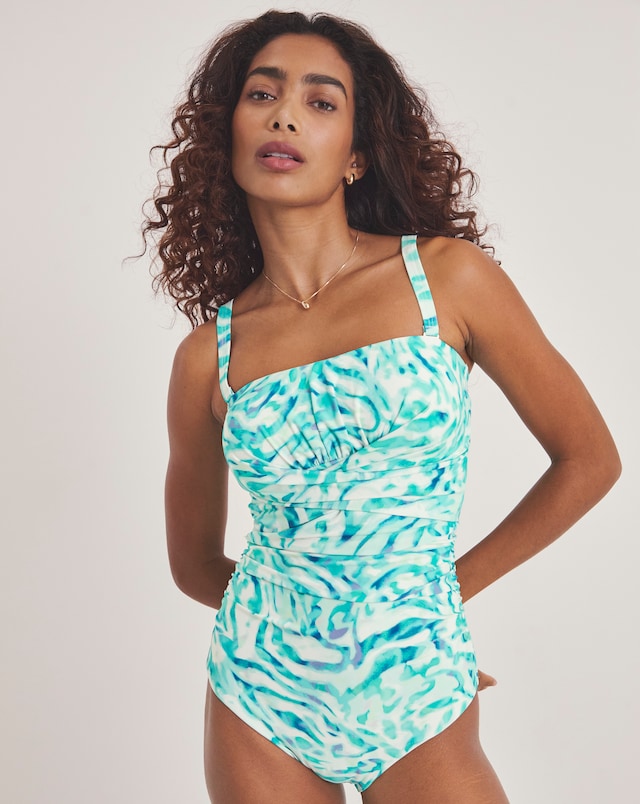 MAGISCULPT Medium Control Bandeau Swimsuit