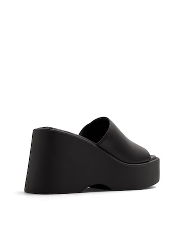 Aldo Betta Mule Platform Sandals D Fit