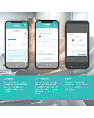 Salter Charcoal Smart Scale
