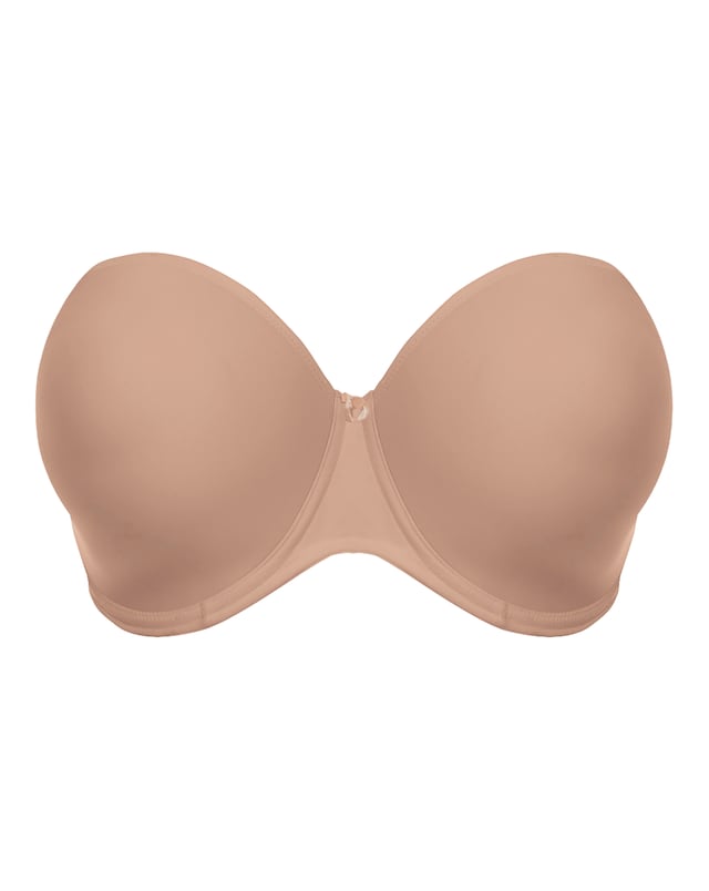 Elomi Smooth Strapless Moulded Cup Wired Bra Sahara