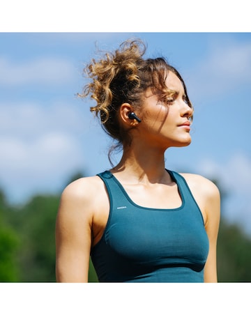 Reflex Active Black Noise Cancelling Bluetooth Earbuds