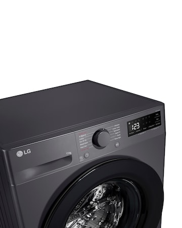 LG TurboWash F4Y511GBLN1 11kg Washing Machine - Slate Grey