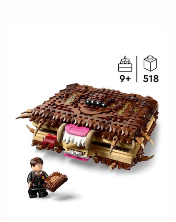 LEGO Harry Potter Chomping Monster Book of Monsters, Wizard Toy 76449