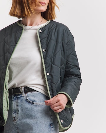 Reversible Short Quilted Jacket