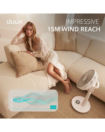 Duux Whisper 2 White Pedestal Fan