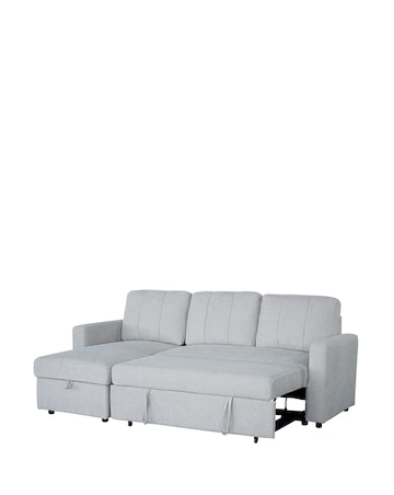Aspire Nexis Left Corner Chaise Storage Sofa Bed