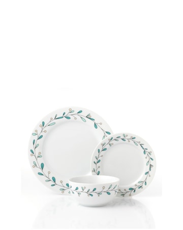 Watserside Mistletoe 12 Piece Dinner Set