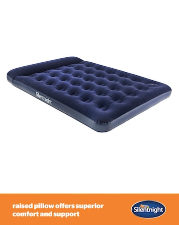 Silentnight Deluxe Airbed with Footpump - Double