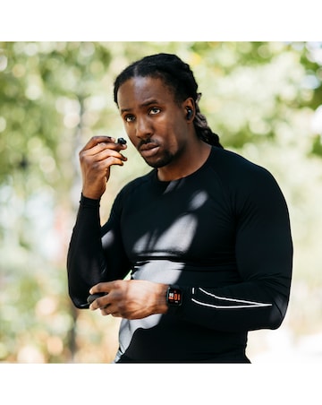 Reflex Active Black Noise Cancelling Bluetooth Earbuds