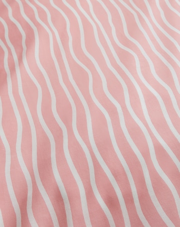 Hallie Stripe Pink Duvet Cover Set