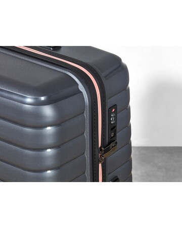 Rock Hydra-Lite 3pc Suitcase Set - Charcoal