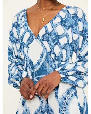 FatFace Noelle Water Leaf Maxi Dress