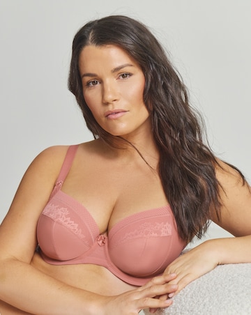 Elomi Nerina Plunge Wired Bra Dusty Rose