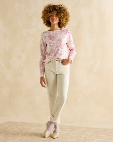 Joules Printed Harbour Top