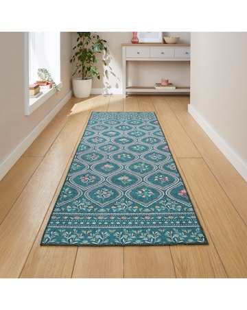 Catherine Lansfield Cameo Floral Washable Runner