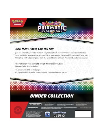 Pokemon TCG: SV8.5 - Prismatic Evolution - Binder Collection