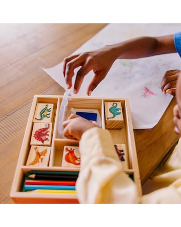 Melissa & Doug Dinosaur Stamp Set