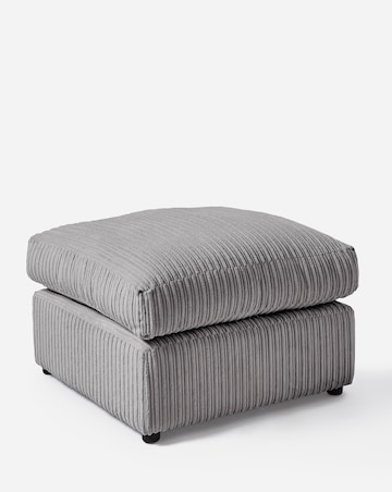 Ferguson Jumbo Cord Footstool
