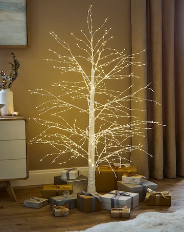 White Micro Dot Tree