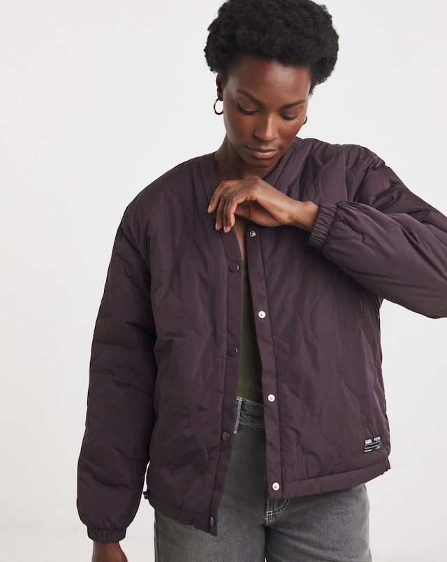 VANS Suffolk Cheetah Check Pile Coat