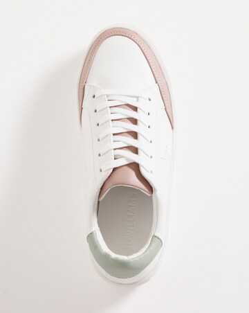 Lace Trainer with Star Detail EEE Fit