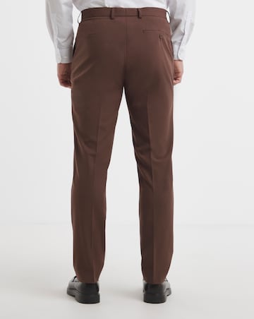 Tapered Fit Flat Front Stretch Trouser
