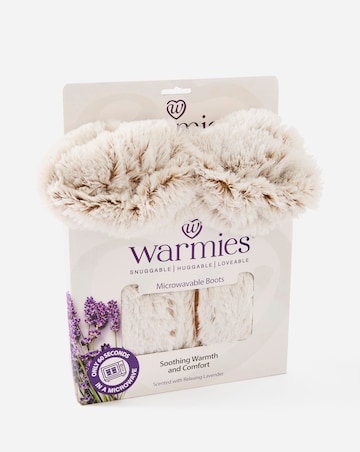 Warmies Marshmallow Boots - Beige