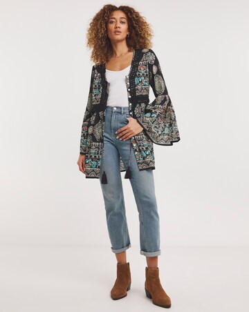 Joe Browns Black Multi Boho Babes Tunic