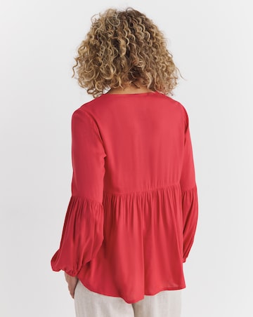 Long Sleeve Smock Top