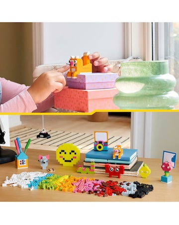 LEGO Classic Creative Happy Box Assorted Colourful Building Bricks Toy 11042