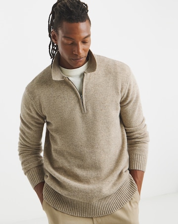 Lambswool Collared Jumper