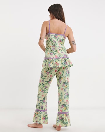 Joe Browns Garden Craft Cami Pyjama Set Floral Print