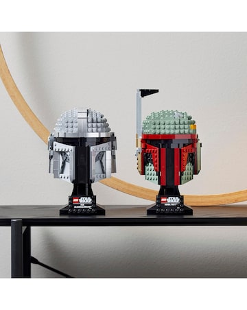 LEGO Star Wars The Mandalorian Helmet Model Adult Set 75328