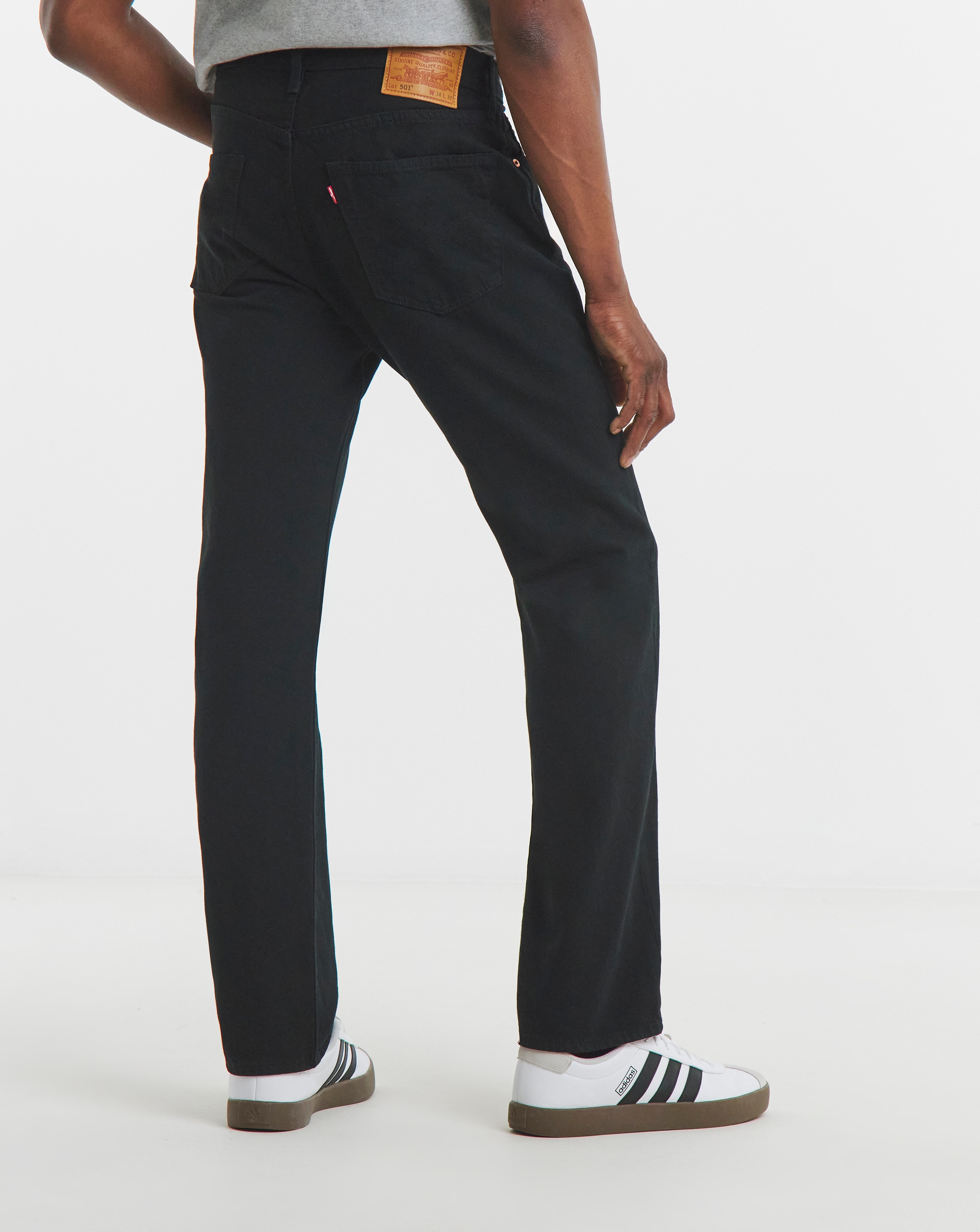 Levi's 501 Original Straight Fit Jean - Black | JD Williams