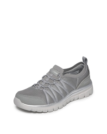 Skechers Grey/Silver Graceful Purecrush Trainers - Standard Fit (D)