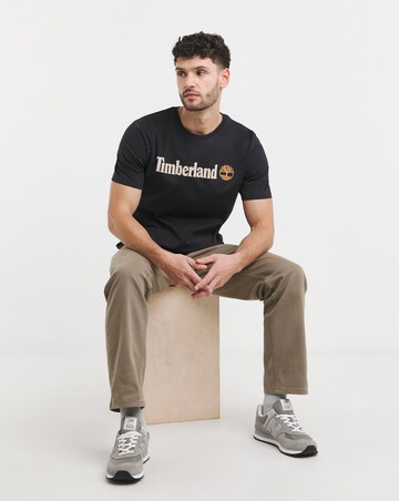 Timberland Linear Logo Short Sleeve T-Shirt