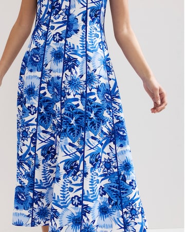 Phase Eight Goldie Printed Midi Dress