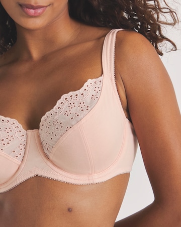 Pretty Secrets (2 Pack) New Jane Full Cup Wired Bras (D-K) Blush/White
