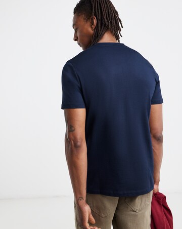 Supima Crew Neck T-Shirt- Navy