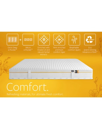 Jay-Be Bio Fresh Hybrid 2000 e-Pocket Mattress